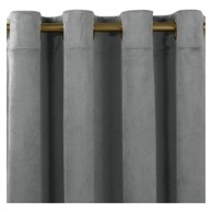 HOMEDE Antracit siva zavjesa 200x270 cm Vila