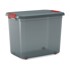 KIS Siva plastična kutija za pohranu s poklopcem 59x39x45 cm K Latch Box 