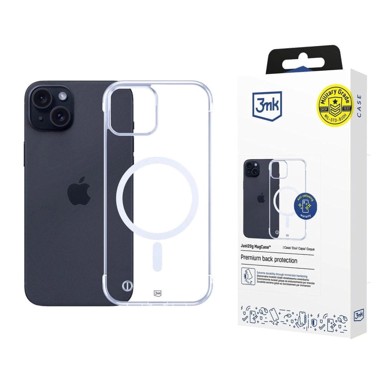 3MK Just20g MagCase, iPhone 15, prozirno