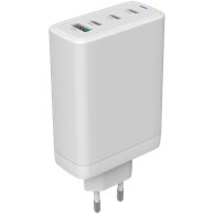CANYON Punjač CU140ACC GaN 150W, 3xPD, 1xQC, EU, bijeli