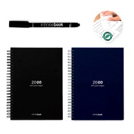 INFINITEBOOK Starter kit planer A5, savitljive korice, crno-plavi