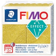STAEDTLER Fimo Effect Glitter masa za modeliranje 57 g 8010-112 zlatna