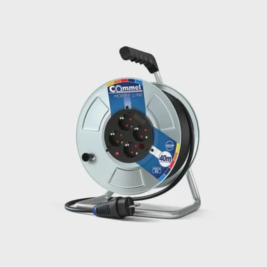 COMMEL 925 kabelska motalica na metalnom bubnju 280 mm, monofazna, 16 a 230 v ~ 3500 w