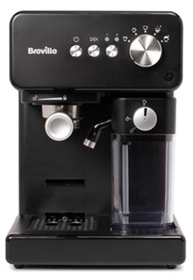 BREVILLE Aparat za kavu VCF183X, Prima Latte, crna