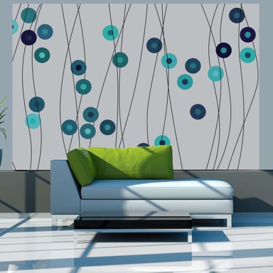 Foto tapeta Azure buttons 300x231