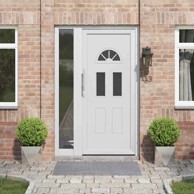 Tegla 2 komada 30 x 30 x 30 cm nehrđajući čelik, srebrna 