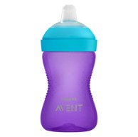 PHILIPS AVENT Čašica s usisnikom otpornim na zagriz, 300ml, 9m+, djevojčica