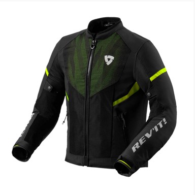 REV'IT! Hyperspeed 2 GT air jakna, black-neon yellow