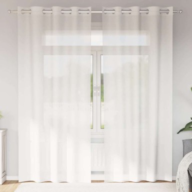 Gotove zavjese 140x225 cm 2kom, bijele