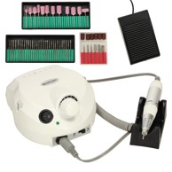 MALTEC BEAUTY Električna brusilica za nokte ND-2WH, s nastavcima