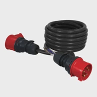 COMMEL 221-121 produžni kabel s utikačem i natikačem cee 16 a 400 v ~ 10500 w ip44