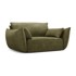 MAZZINI SOFAS Zelena stolica Vanda, 128x110x85 cm