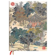 PAPERBLANKS planer dnevni 2027 Golden Age Ultra, 17,5 x 23 cm, s gumicom