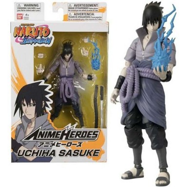BANDAI Figura Sasuke Uchiwa AH36902, 17 cm
