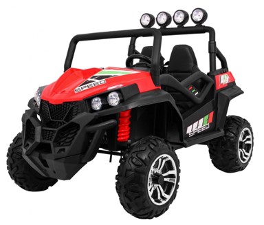 Buggy na akumulator Grand 4x4 Lift, crveni, dvosjed