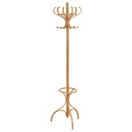  CASA SELECCIÓN Vješalica od masivne topole u prirodnoj boji Thonet