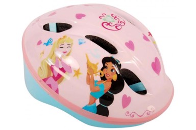 VOLARE Dječja kaciga Disney Princess, svijetlo ružičasta 52-56 cm