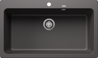 BLANCO Sudoper NAYA XL 9 SILGRANIT, kameno siva