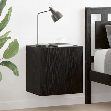 TV zidni ormari, 2 kom, 40.5 x 30 x 40 cm, konstruirano drvo, crni hrast