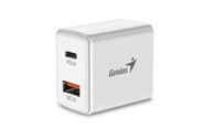 GENIUS Brzi punjač PD-20AC, PD / QC 3.0, 20 W, 3 A, bijeli