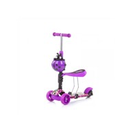 CHIPOLINO Romobil/guralica Kiddy Evo, ljubičasti grafiti
