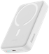 BASEUS Powerbank prijenosni punjač MAGNTIC MINI 10000 mAh, 30 W, bijeli + USB-C/USB-C kabel