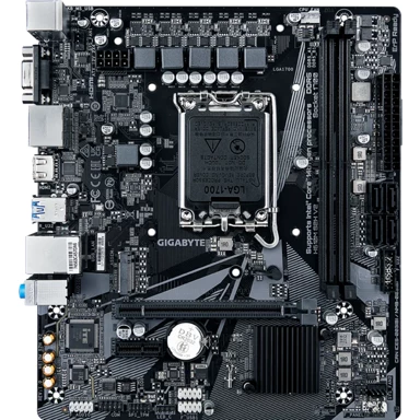 GIGABYTE Matična ploča H610M S2H V2, H610, DDR5, Micro-ATX, Socket 1700
