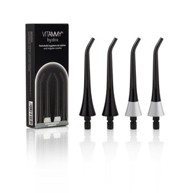 VITAMMY Zamjenske glave za oralni tuš Hydra crne 4 kom