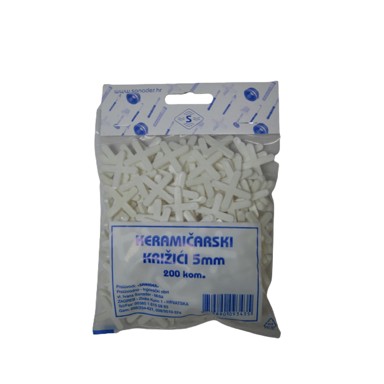 Križić za pločice I I KERAMIČARSKI PVC 1/200 5mm