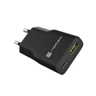 NATEC USB punjač Ribera GaN Slim, 20 W