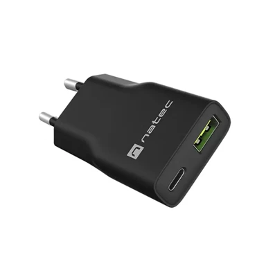 NATEC USB punjač Ribera GaN Slim, 20 W