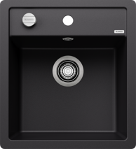 BLANCO Sudoper DALAGO 45-F SILGRANIT s dalj.upr. - crni