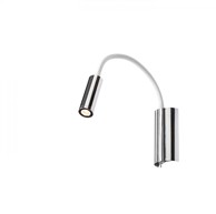 RENDL Zidna svjetiljka Show, 230V, LED, 3W, 3000K, bijela krom