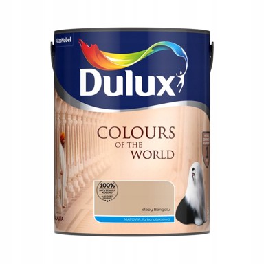 DULUX Colors of the World Lateks zidna boja Steppes of Bengal, mat, 5 l