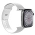 PURO Silikonski remen za Apple Watch 42/44/45/49 mm 2 kom bijeli