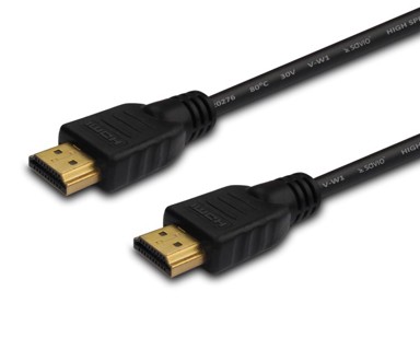 SAVIO Kabel HDMI, CL-195, verzija 2.0 High Speed, Ethernet, 3D, pozlaćeni kontakti, duljina 2 m