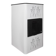 LAFAT Peć na pelete Central 25 kW (Bijeli)