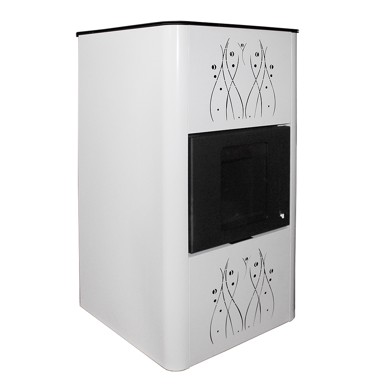 LAFAT Peć na pelete Central 25 kW (Bijeli)