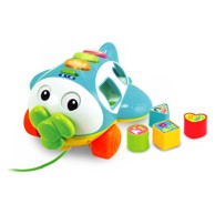 WINFUN Avion na potezanje, sortiraj i uči