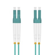 HELOS Optički patch kabel OM3 Duplex LSZH 3,0 mm LC/LC, aqua, 1,0 m