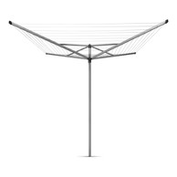 BRABANTIA Vrtna sušilica za rublje u srebrnoj boji 60 m Topspinner