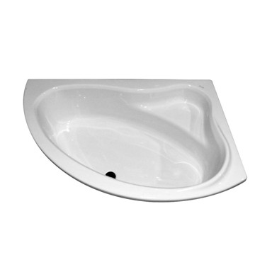 AQUAART Ugradbena kutna akrilna kada Nautica 150R 1500X1000X385