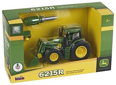 Traktor, dječji, John Deere, s prednjim utovarivačem, 3903