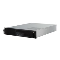SILVERSTONE Kućište za mrežni ormar RM23-502, ATX, USB 3.0, 2U, crno