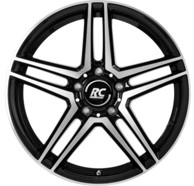 RC DESIGN Aluminijski naplatak RC D17 7x17 5/112 ET44 D4 sjajna polirana crna
