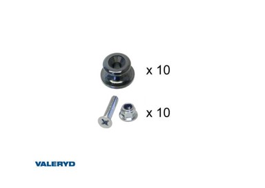 VALERYD Prihvat kukice okrugle za zaštitnu mrežu (10 kom) 6999082