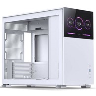 JONSBO Kućište D31 Screen, mini tower, micro ATX, kaljeno staklo, bijela