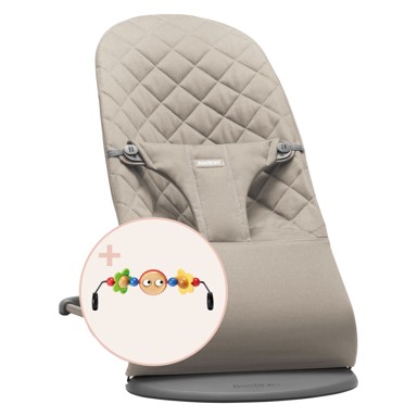 BABYBJORN Ljuljačka Bliss Woven, siva