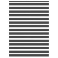 Zebra zavjesa, 155 x 230 cm, širina tkanine 150,9 cm, poliester, crna