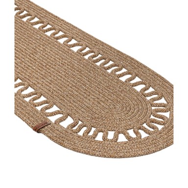 OYO CONCEPT Stolna staza od jute 37x136 cm Cesta